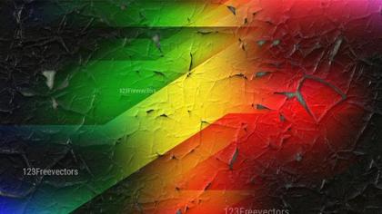 Cracked Paint Rainbow