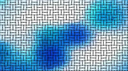 Woven Blue and White Texture