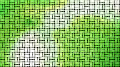Woven Green Texture