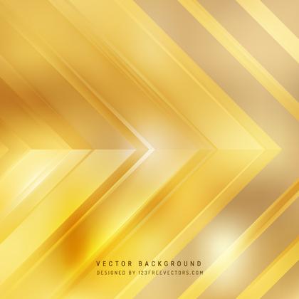Abstract Gold Arrow Background Design