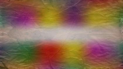 Crumpled Rainbow Paper