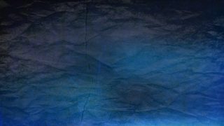 Crumpled Blue Paper Texture