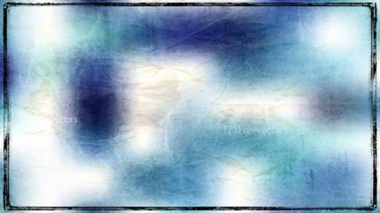 Abstract Blue and White Background with Border
