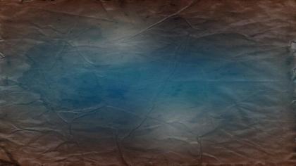 Crumpled Blue and Brown Paper