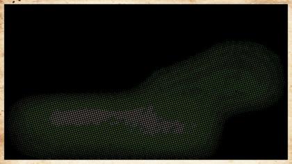 Abstract Green Dot Pattern
