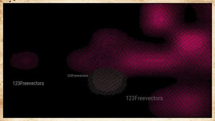 Halftone Shapes in Pink