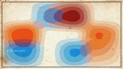Dotted Abstract Composition