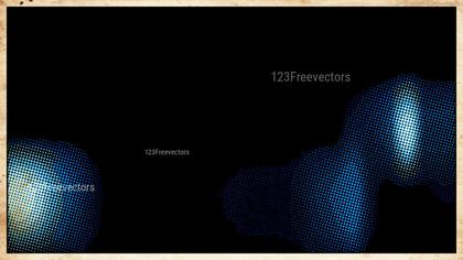 Blue Dotted Abstract Background