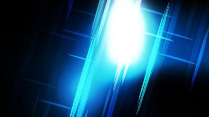 Bright Blue Abstract