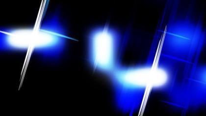 Abstract Blue Light Beams