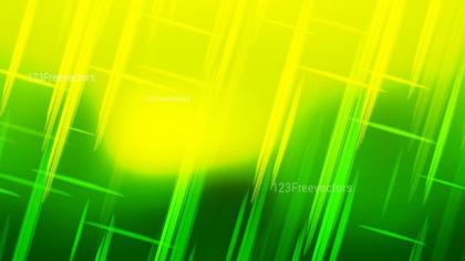 Green and Yellow Abstract