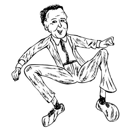 Man in Suit Cartoon