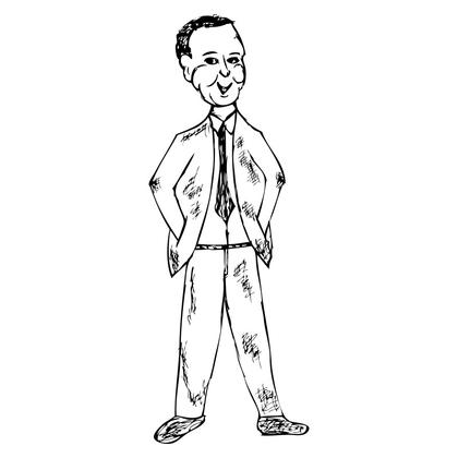 Businessman in Suit