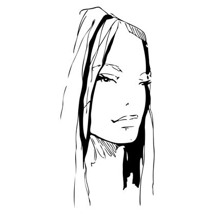 Elegant Face Sketch