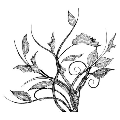 Vine with Leaves