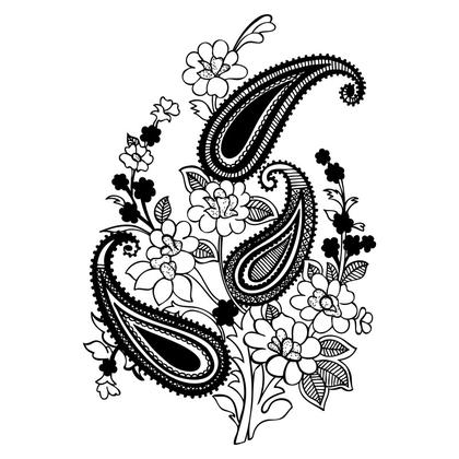 Paisley Floral Arrangement