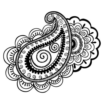 Paisley Ornament