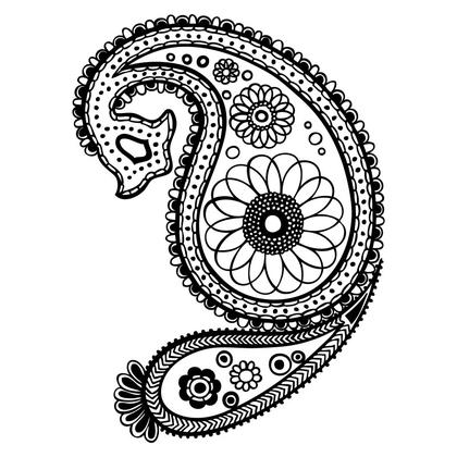 Detailed Paisley Design