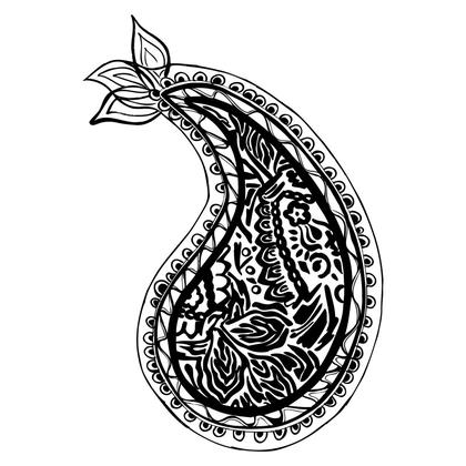 Paisley Ornament