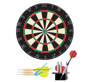 Dartboard Vector Illustration