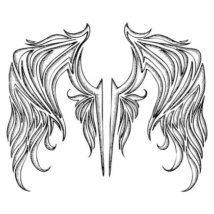 Hand-Drawn Vector Designs: A Rich Collection of Angelic Wings