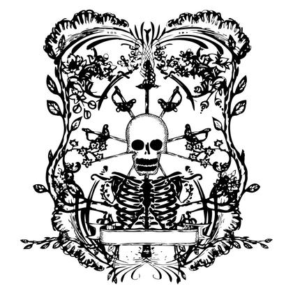 Eccentric Array of Skeleton Vector Art Designs