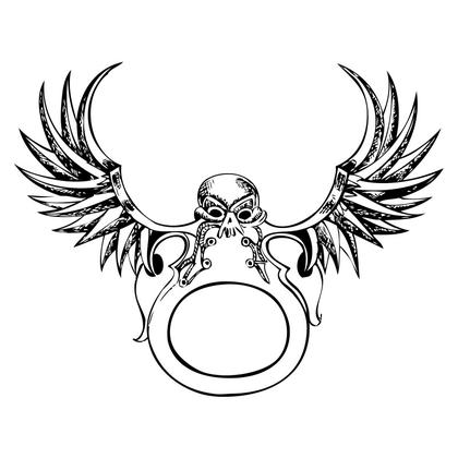 Winged Skull Emblem