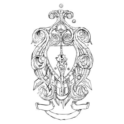 Ornamented Sword Design