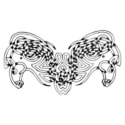 Celtic Horse Design