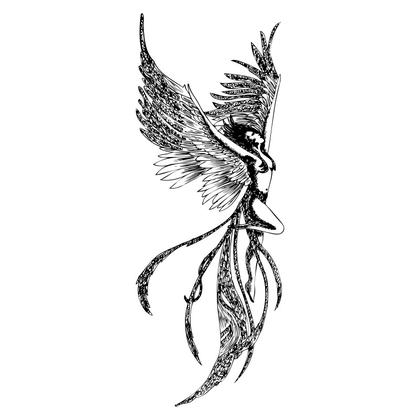 Angelic Figure with Wings