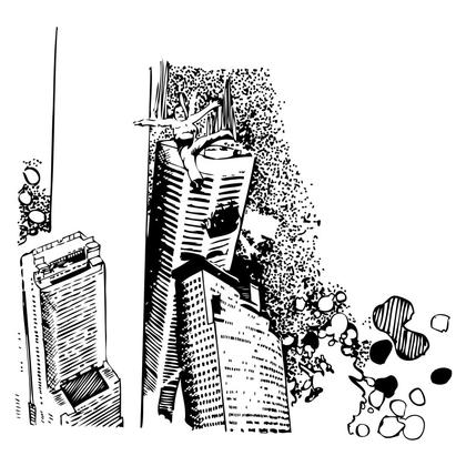 Unleash Creativity with 34 Building and Building Silhouette Vector Images Set