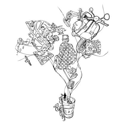 Surreal Line Art