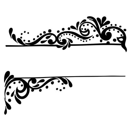 Decorative Floral Elements