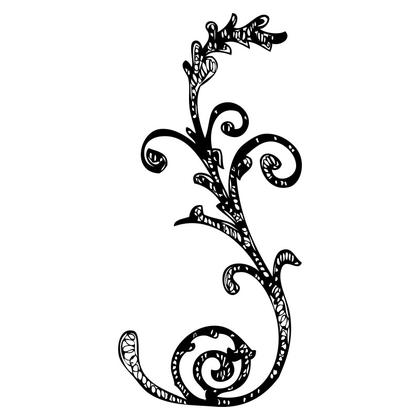 Decorative Swirl Vine
