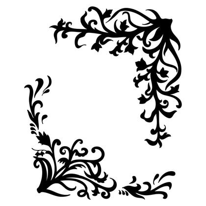 Floral Corner Elements