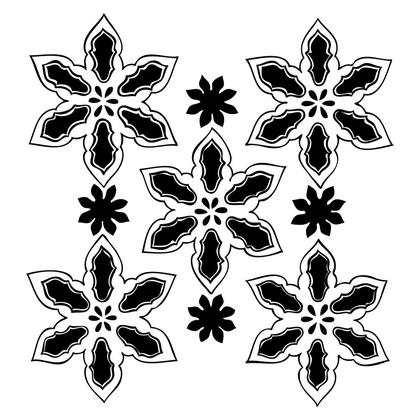 Floral Pattern Arrangement