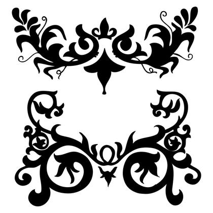 Elegant Floral Ornament