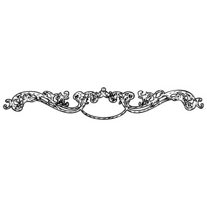 Decorative Scrollwork Ornament