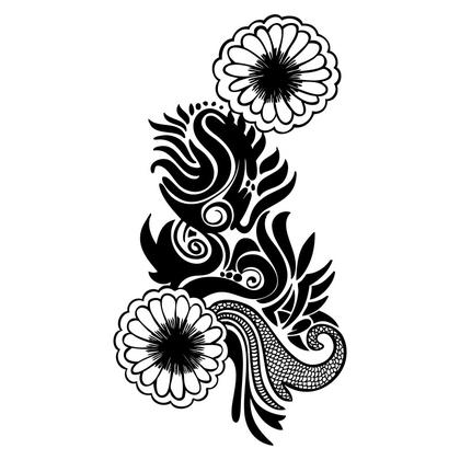 Floral Abstract Arrangement