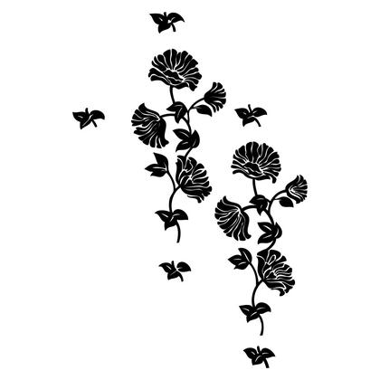 Floral Silhouette Arrangement