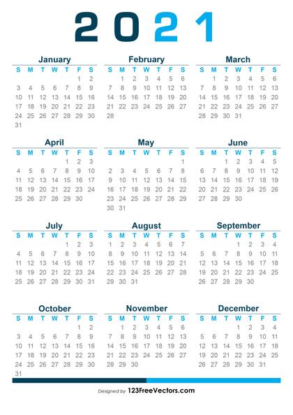 2021 Calendar
