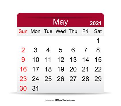 May 2021 Calendar