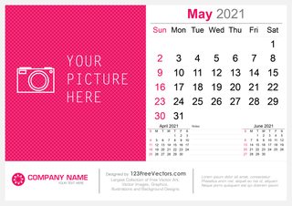 May 2021 Calendar