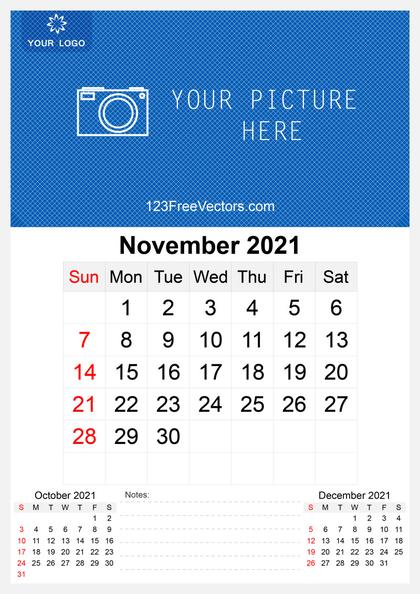 November 2021 Calendar