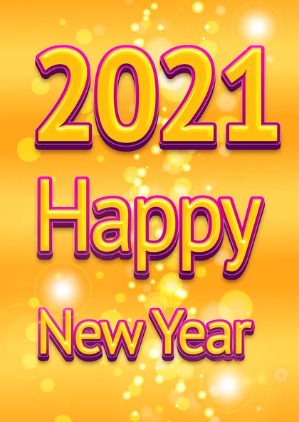 New Year 2021 Greeting
