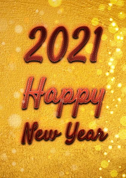Happy New Year 2021