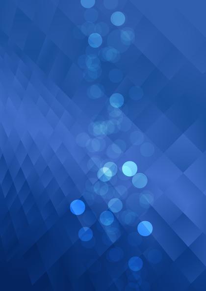 Blue Bokeh Abstract