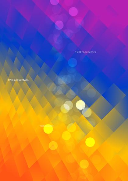 Abstract Geometric Bokeh