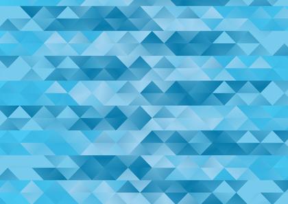 Free Download Abstract Geometric Triangle Pattern in Blue Tones