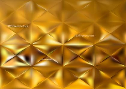 Golden Geometric Abstract